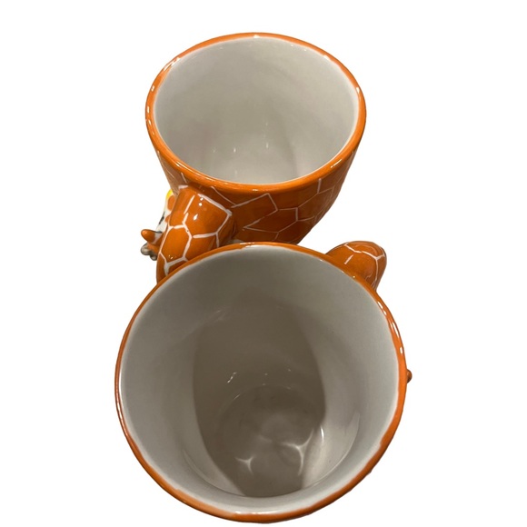 Hand-painted Animals Ceramic Mug ,13.66oz Giraffe, Coffee or Tea Mug, Llomee - Picture 3 of 5